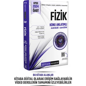 Pegem Akademi Yayıncılık 2024 KPSS ÖABT Fizik Konu Anlatımlı