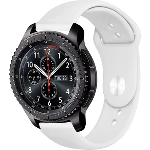 Samsung Gear S3 Frontier Akıllı Saat Uyumlu Yumuşak Dokulu Silikon Kordon Kayış