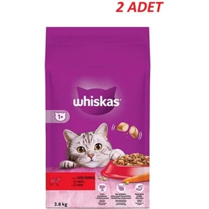 Sığır Etli Yetişkin Kedi Kuru Maması 3,8 Kg*2 Adet