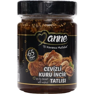 Cevizli Kuru İncir Tatlısı 400 gr (Pancar Şekeri İle Üretilmiştir - Glikoz, Koruyucu İçermez)