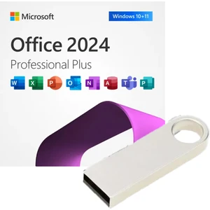 Office 2024 Proplus + 64 GB Flash Bellek - Kurulum Desteği