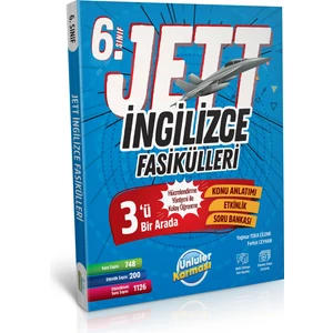 Ünlüler Karması 6. Sınıf Jett Ingilizce Fasikülleri Yeni