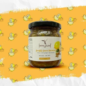 Atiye Laçin Zencefilli Limon Marmelatı