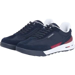 Erkek Retro Runner Nylon Mix Sneakers - Lacivert