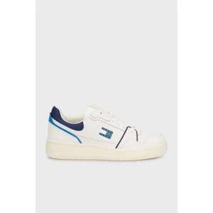 Tommy Jeans Deri Karışımlı Logolu Sneaker Ayakkabı Erkek Ayakkabı EM0EM01610 Dw4