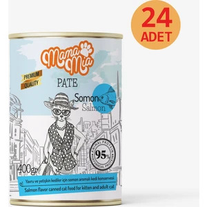 Somonlu Kedi Konservesi 400 gr x 24 Adet