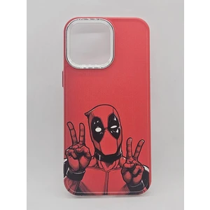 IPHONE 14 Pro Özel Deadpool  Tasarımlı Lüks Silikon Kılıf