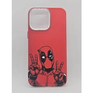 IPHONE 11 Özel Deadpool  Tasarımlı Lüks Silikon Kılıf