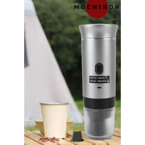 Taşınabilir Espresso Kahve Makinesi Şarjlı Kapsül ve Öğütülmüş Kahve ile uyumlu.