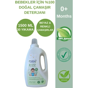 Doğal Bebek Çamaşır Deterjanı 1500 ml