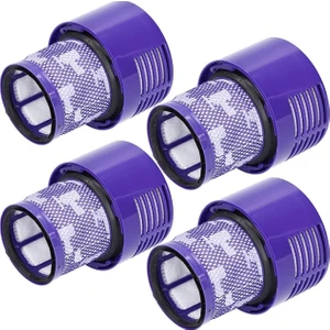 Magic Bags | 4 x HEPA Filtre, Dyson V10 SV12 Cyclone, Absolute Extra, Animal, Total Clean, Modellere Uyumludur