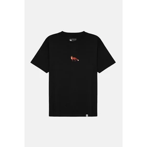 Reflect Studio Kızıl Tilki Soft T-Shirt - Siyah