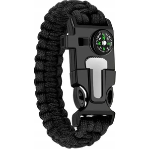 Paracord Outdoor Acil Durum Hayatta Kalma Bilekliği 5 In 1 Survival Bileklik