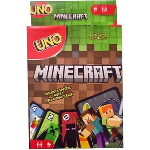 Minecraft Uno Oyun Kartı