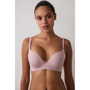 Kirli Pembe Eliza Balensiz Push Up Sütyen
