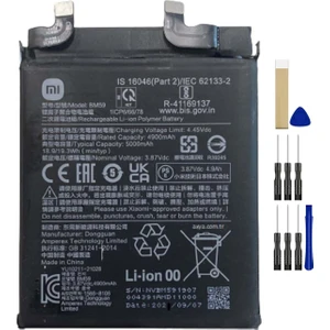Xiaomi Mi 11T BM59 Batarya Pil Tamir Seti ve Pil Bandı