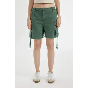 Coool Regular Fit Normal Bel Kısa Paça Gabardin Şort D1006AX24SM