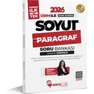 2026 Soyut Paragraf Tamamı Çözümlü Soru Bankası