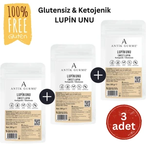 Lupin Unu (Ketojenik ve Glutensiz) Sweet Lupin 3 Adet