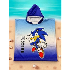 Erkek Çocuk Panço Pelerin Plaj & Deniz Havlusu