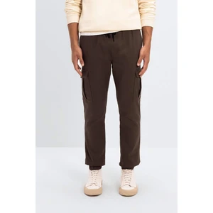 Yazlık Jogger Taktik Pantolon Kargo Cepli Beli Bağcıklı Lastikli Paça D1044AX24AU