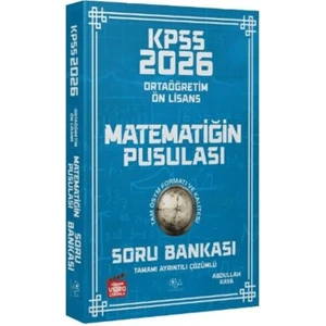Cba Akademi 2026 KPSS Lise Ortaöğretim Ön Lisans Matematik Matematiğin Pusulası Soru Bankası Çözümlü