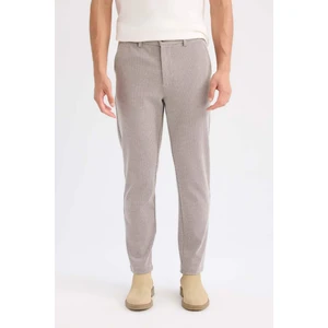 Gabardin Pantolon Tailored Regular Fit Normal Kesim Cepli Düz Paça A8102AX24AU