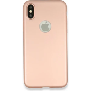 iPhone x Kılıf First Silikon - Rose Gold - TKNAL5545-7810