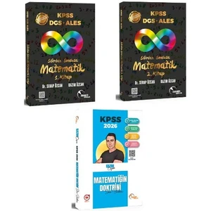 Doktrin 2026 Kpss Sıfırdan Sonsuza Matematik Konu Anlatımlı 1-2 ve Matematik Soru Bankası (3 Kitap)