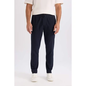 Jogger Beli Bağcıklı Cepli Düz Paça Pantolon D8639AX24AU