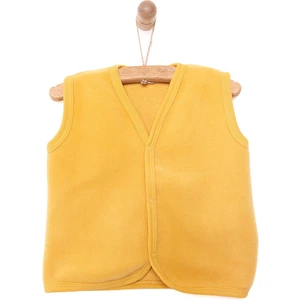 Hellobaby Erkek Bebek Basic Yelek Polar Gri