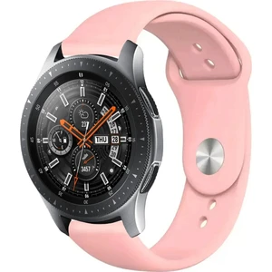 Samsung Galaxy Watch 46MM Akıllı Saat Uyumlu Yumuşak Dokulu Silikon Kordon Kayış