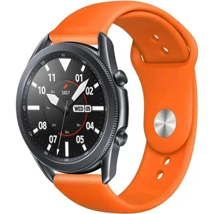 Samsung Galaxy Watch 3 45MM Akıllı Saat Uyumlu Yumuşak Dokulu Silikon Kordon Kayış