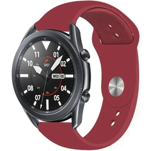 Samsung Galaxy Watch 3 45MM Akıllı Saat Uyumlu Yumuşak Dokulu Silikon Kordon Kayış