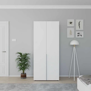 adore mobilya Oryana 2 Kapaklı 5 Bölmeli Gardırop 90X210X62 cm