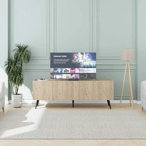 Adore Mobilya Luna 4 Kapaklı Tv Ünitesi-Florida Meşe 180x63x42 Cm