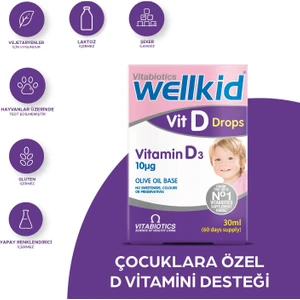 Vitabiotics Wellkid Vit D- Drops