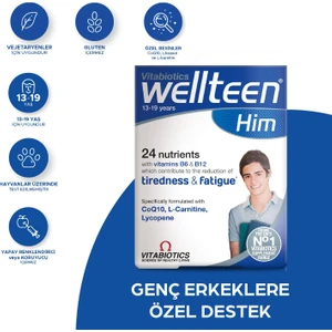 Vitabiotics Wellteen® Him 30 Tablet