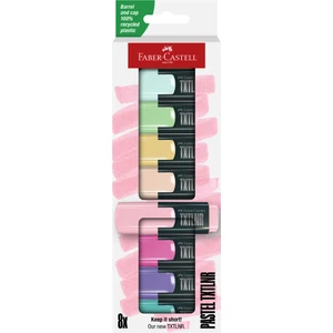 Faber-Castell Fosforlu Kalem Mini Textliner Pastel 8x
