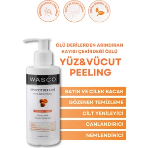 Kayısı Çekirdeği Özlü Ölü Deriden Arındıran Yenileyici Peeling (Epilasyon Sonrası Vücut Peelingi Batık & Çilek Bacak Onarıcı)