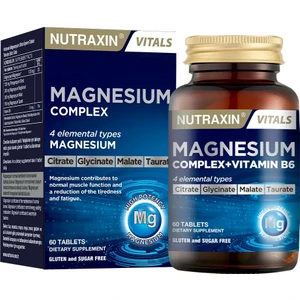 Magnesium Complex Vitamin B6 Magnezyum Içeren Takviye Edici Gıda 60 Tablet