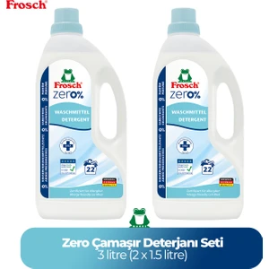Zero Çamaşır Deterjanı 2'li (3 Litre)