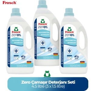 Zero Çamaşır Deterjanı 3'lü (4,5 Litre)