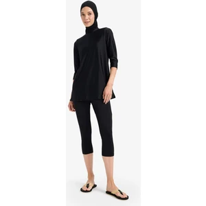 4'lü Hızlı Kuruyan Burkini Tesettür Basic Mayo Takım E3513AX25HS