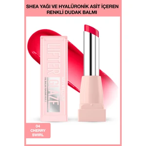 Maybelline New York Lifter Glaze Cherry Swirl Işıltılı Dudak Balmı – Shea Yağı ve Hyalüronik Asit ile Nemlendirici Doğal Renk