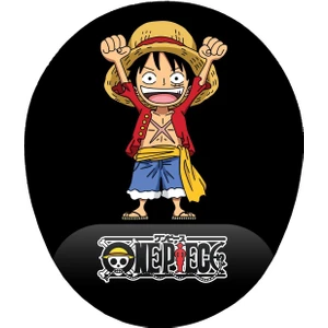 One Piece Luffy Bilek Destekli Kaymaz Buruşmaz Kırılmaz Mouse Pad