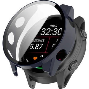 Garmin Forerunner 570 42MM Sert Pc Çok Yönlü Saat Kılıfı Temperli Cam Filmli (Yurt Dışından)