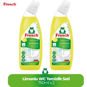 Limonlu Wc Temizlik Seti 2'li (750 ml x 2)