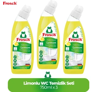 Limonlu Wc Temizlik Seti 3'lü (750 ml x 3)
