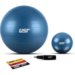 USR 651M 25+65 Cm Pilates Topu + Pompası + 3 Micro Bant
